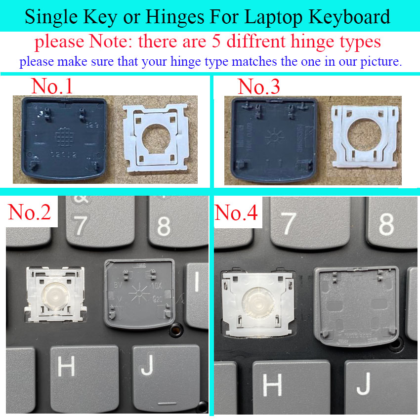Laptop Accessories Hp - Bisagras para tapa de llave, Clip