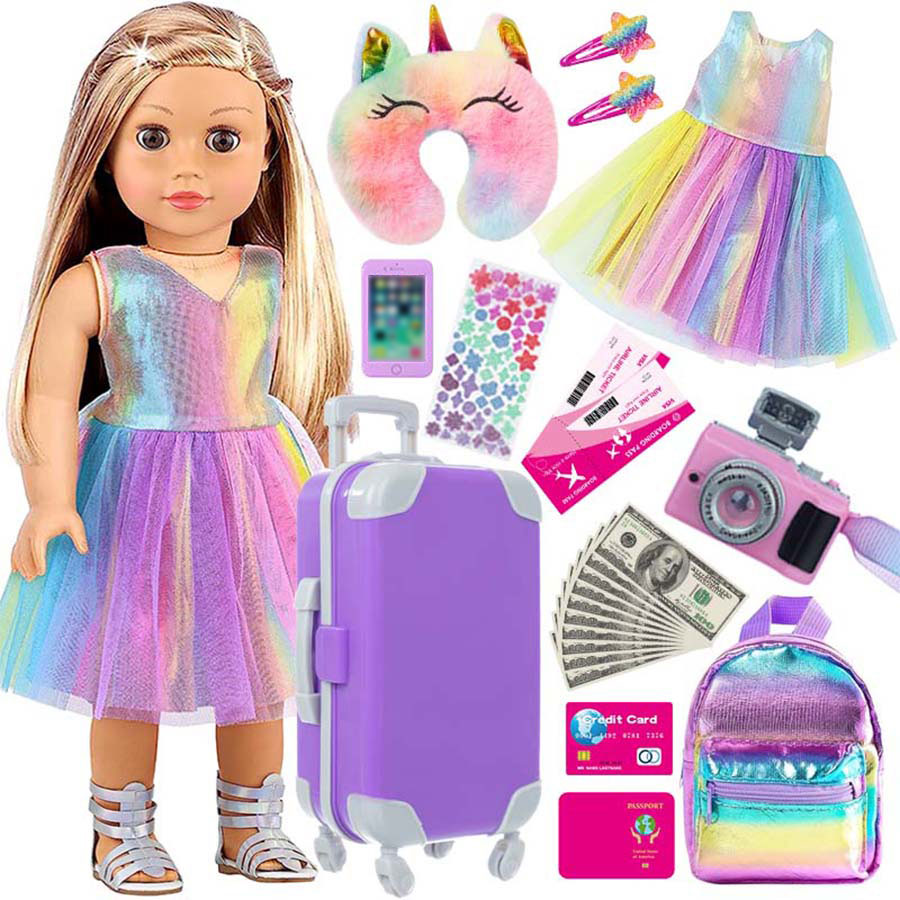 Laptop Accessories Kit - Ropa y Accesorios para Muñecas de