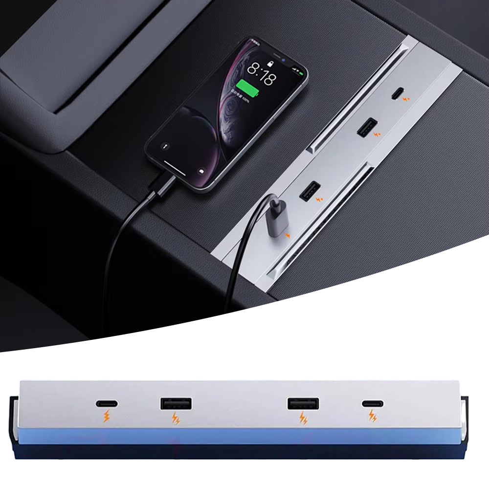 Usb C Docking Hub - Base de Carga Rápida de 27W-65W