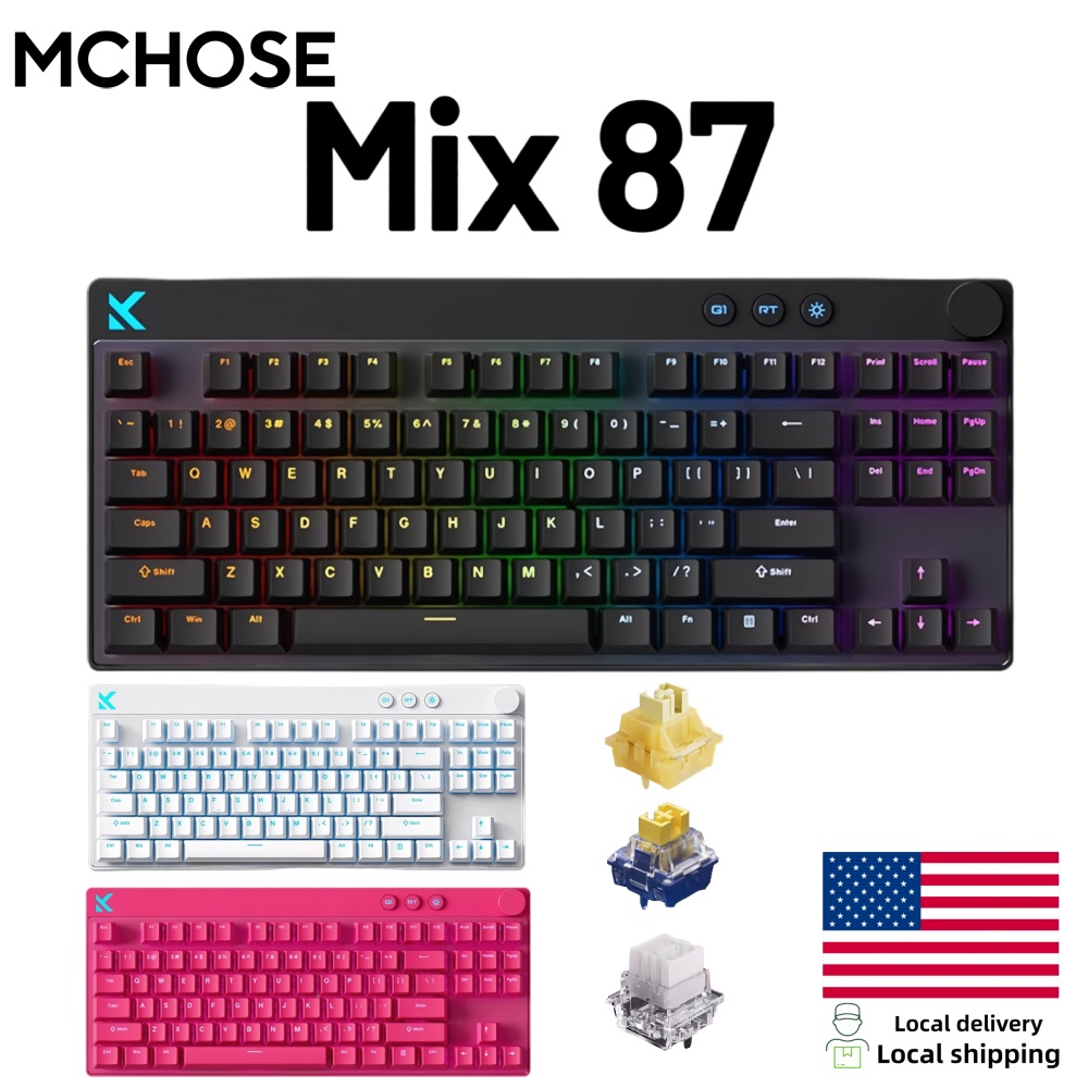 Laptop Accessories Productivity - Teclado Magnético Mchose Mix87, Teclado para