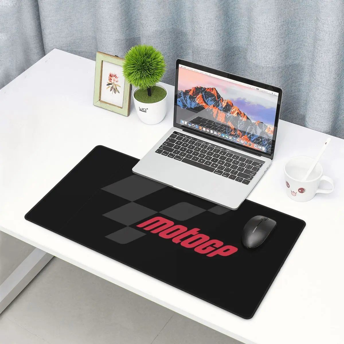 Laptop Accessories Essential - Alfombrilla grande para ratón con logotipo