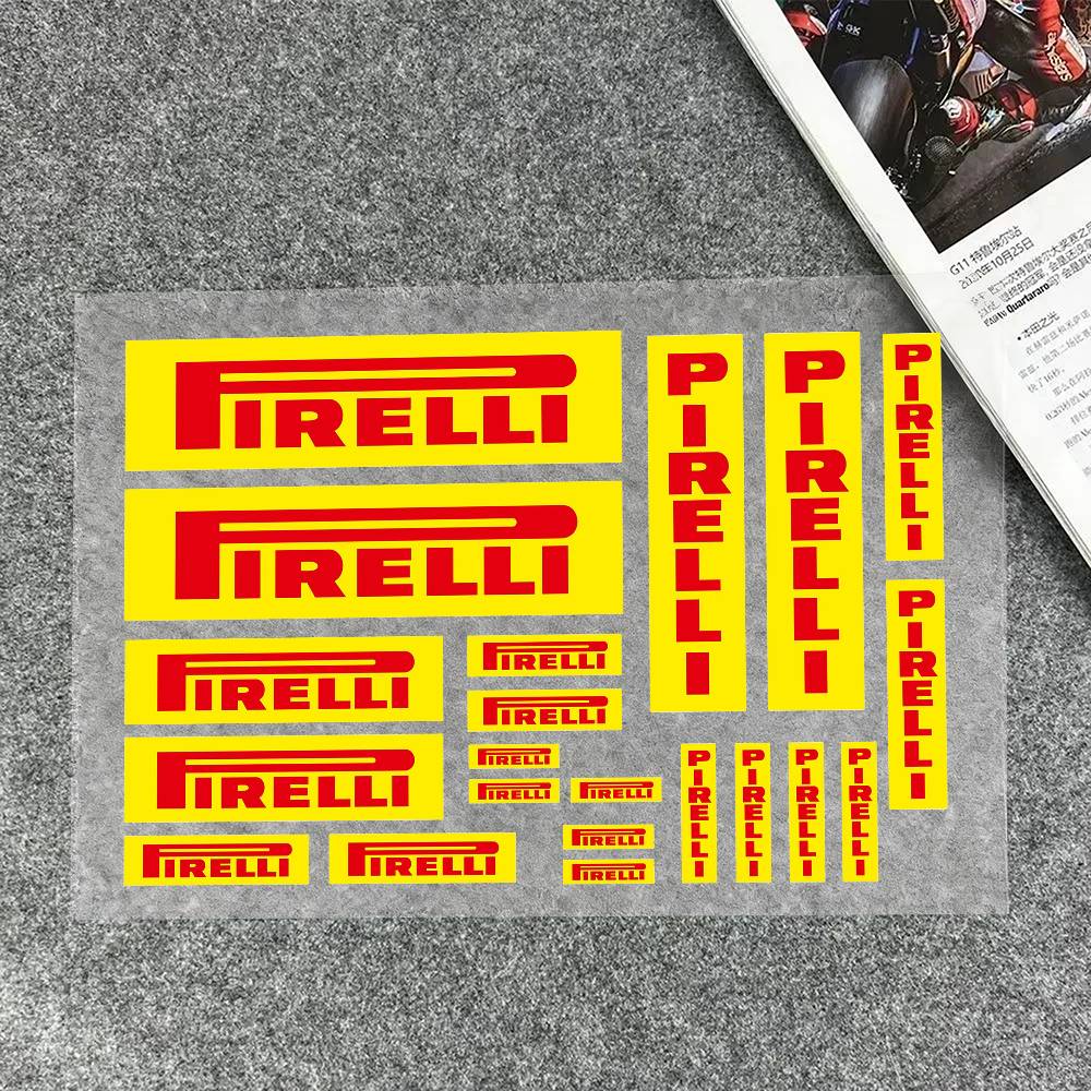 Laptop Accessories Ideas - Pegatinas para PIRELLI, pegatina para Moto,