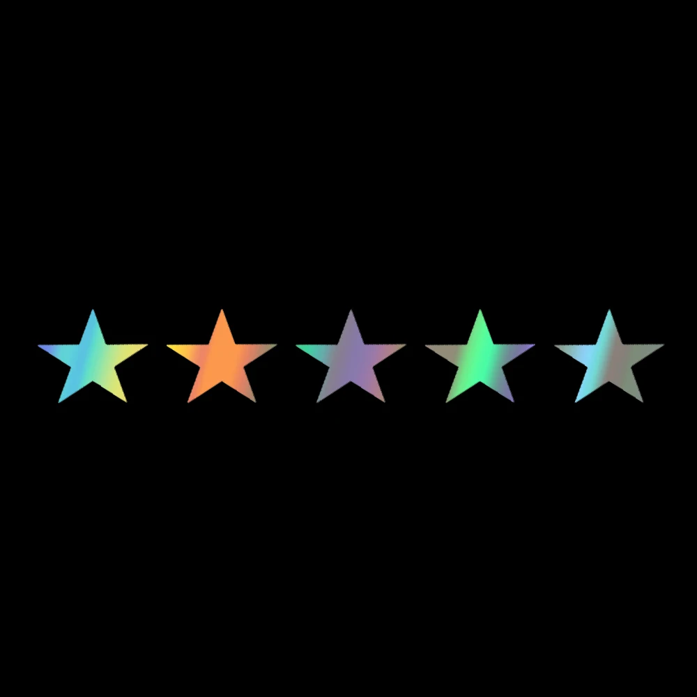 Laptop Accessories Ideas - 20x3cm 5 estrellas Wanted pegatinas de