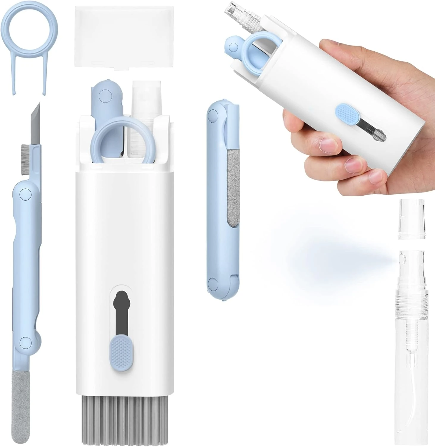 Screen Cleaning Kit - Kit de limpieza multifuncional, cepillo de
