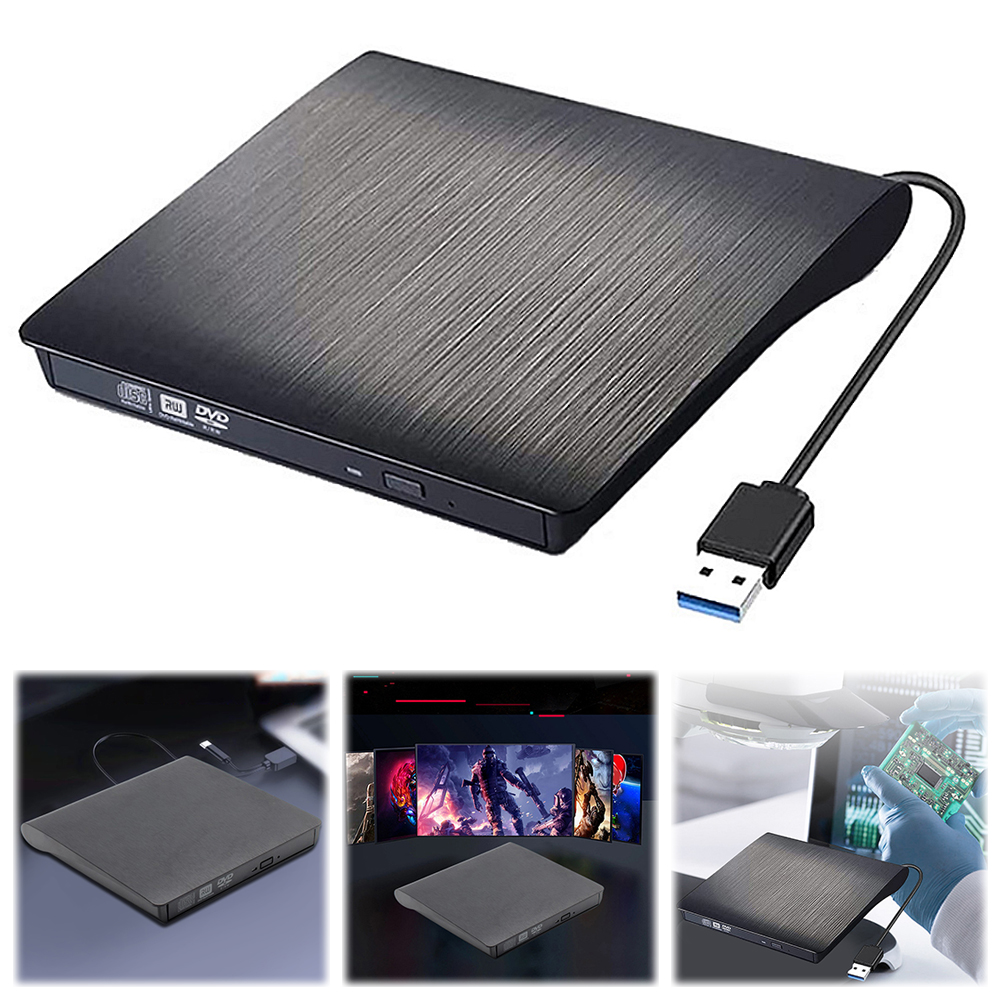 Laptop Accessories Kit - Caja de disco óptico externo USB