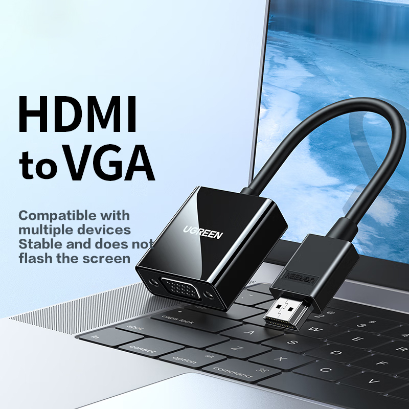 Hdmi Vga Adapter - Ugreen CM270 HD-MI a VGA Adaptador