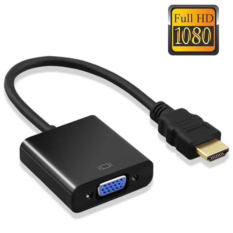 Hdmi Vga Adapter - Convertidor de Cable HDMI a VGA