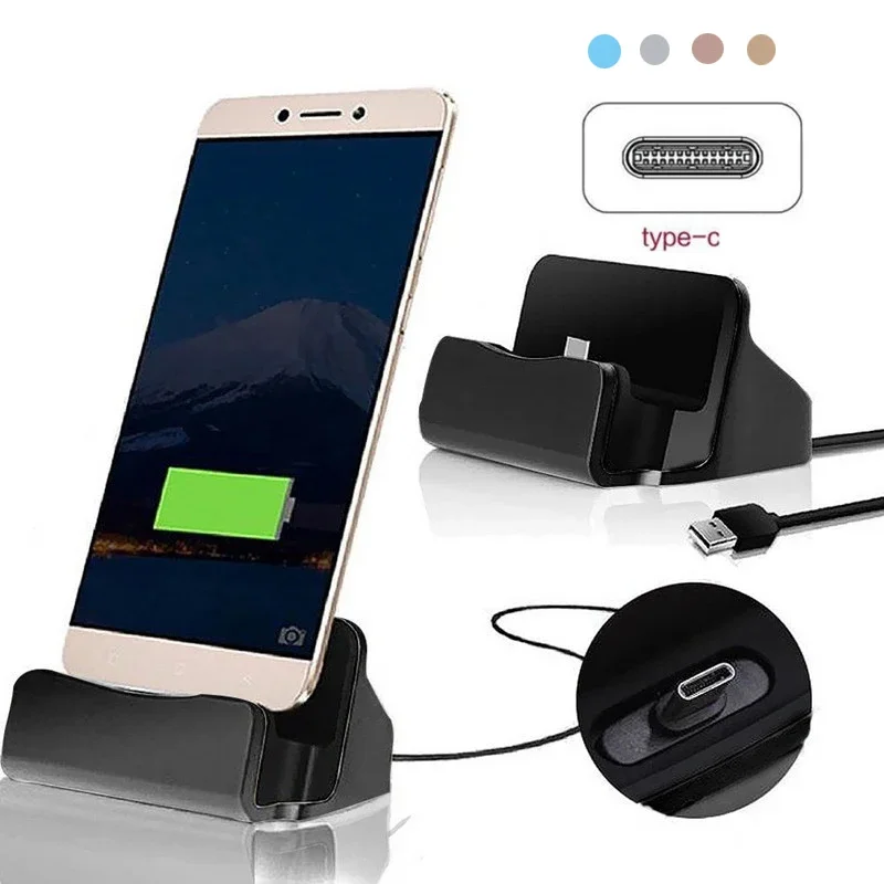 Usb C Docking Hub - Cargador de base USB tipo C,
