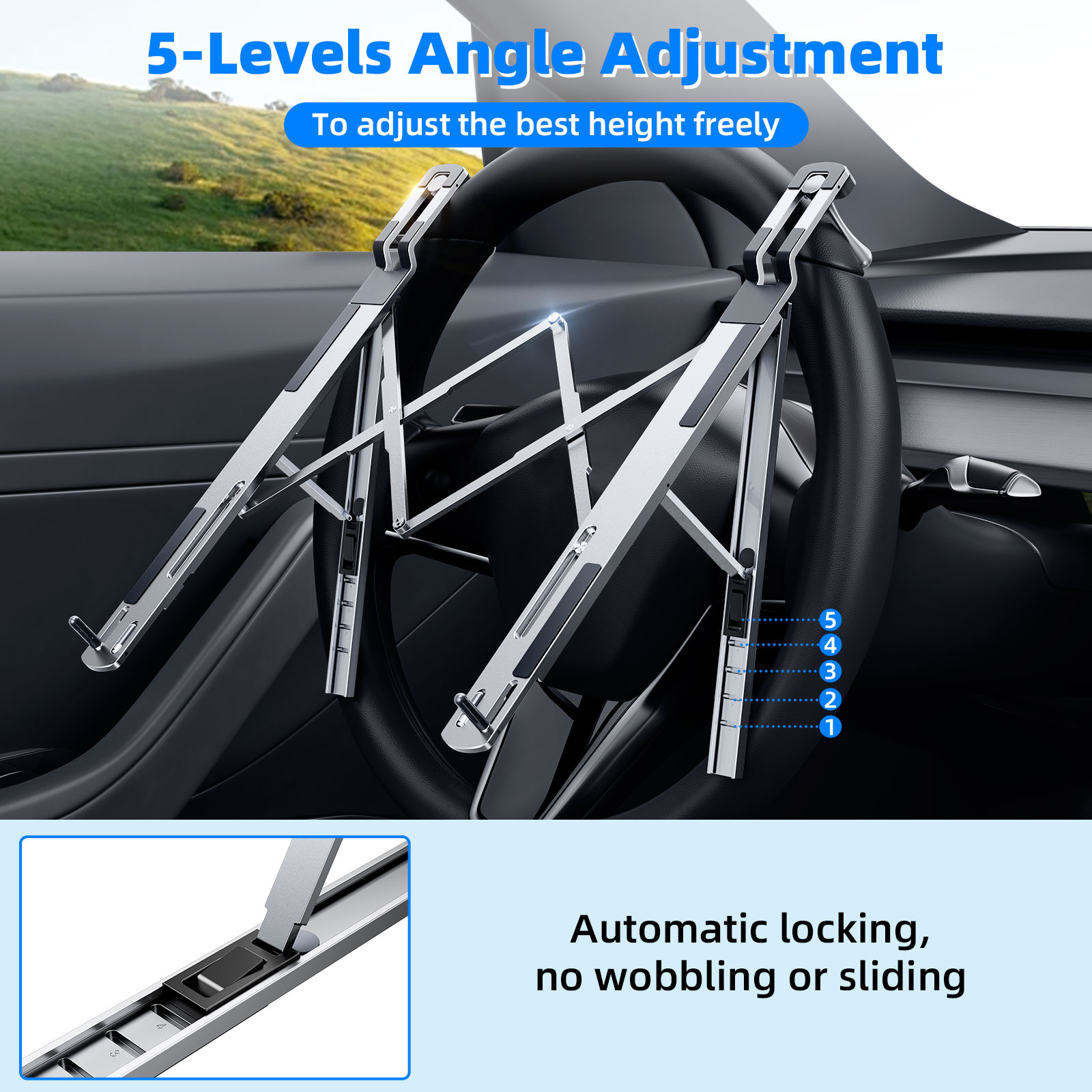 Eary-soporte para volante de c - Laptop Accessories Essential reseña y precio