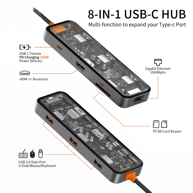 Hub USB tipo C con HDMI - Esta - Laptop Accessories Essential reseña y precio