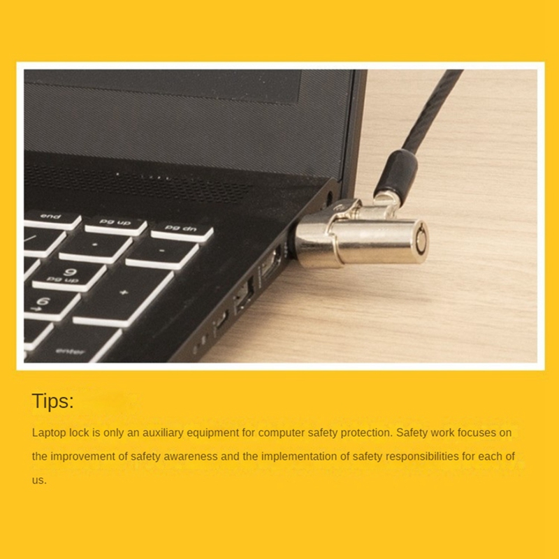 Cerradura de ordenador portáti - Laptop Accessories Hp reseña y precio