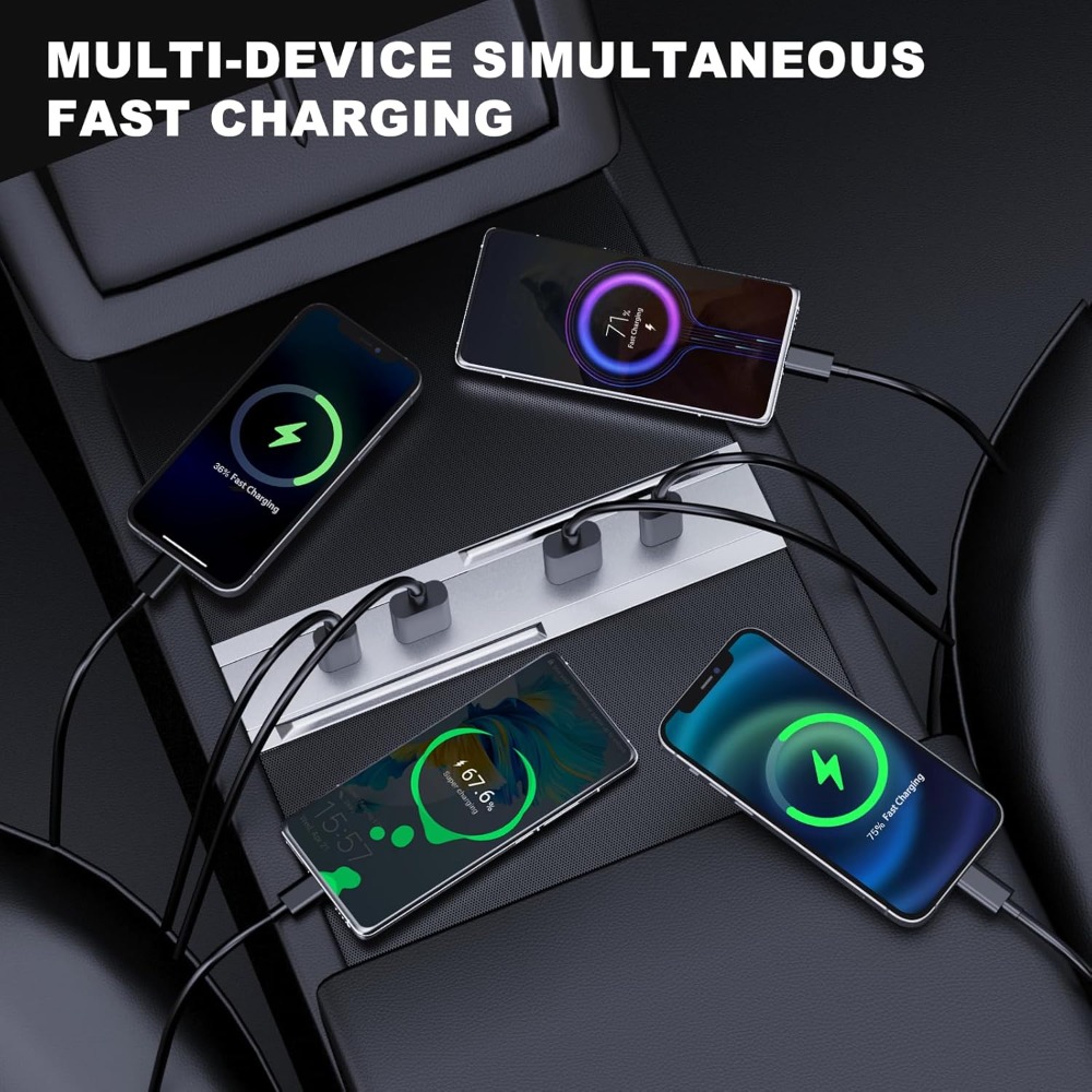 Accesorio interior para Tesla  - Usb C Docking Hub reseña y precio