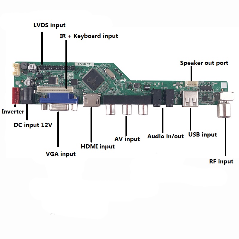 Kit de placa controladora TV56 - Hdmi Vga Adapter reseña y precio