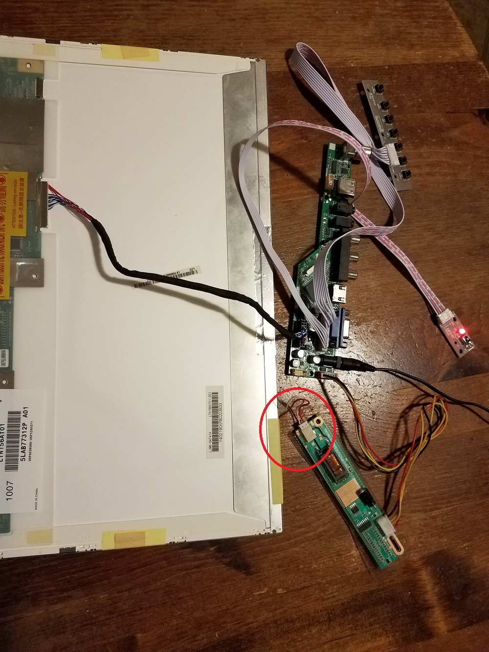 Kit de placa controladora TV56 - Hdmi Vga Adapter reseña y precio