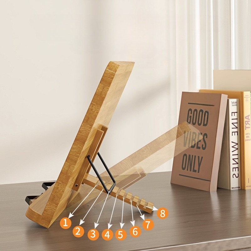 Soporte de Lectura de Madera,  - Laptop Extra Accessories reseña y precio