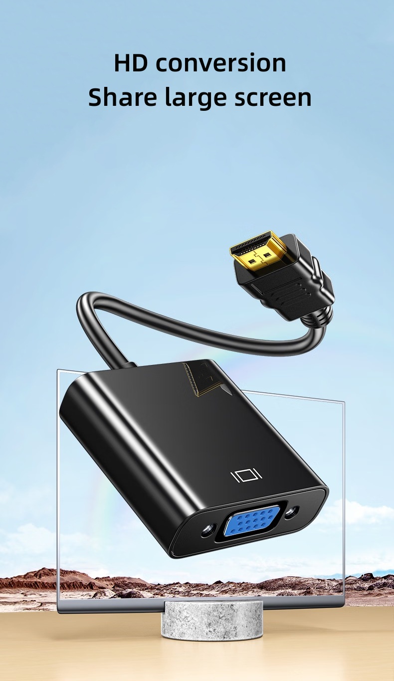 DT-2903 1080P Hdmi macho a Vga - Hdmi Vga Adapter reseña y precio