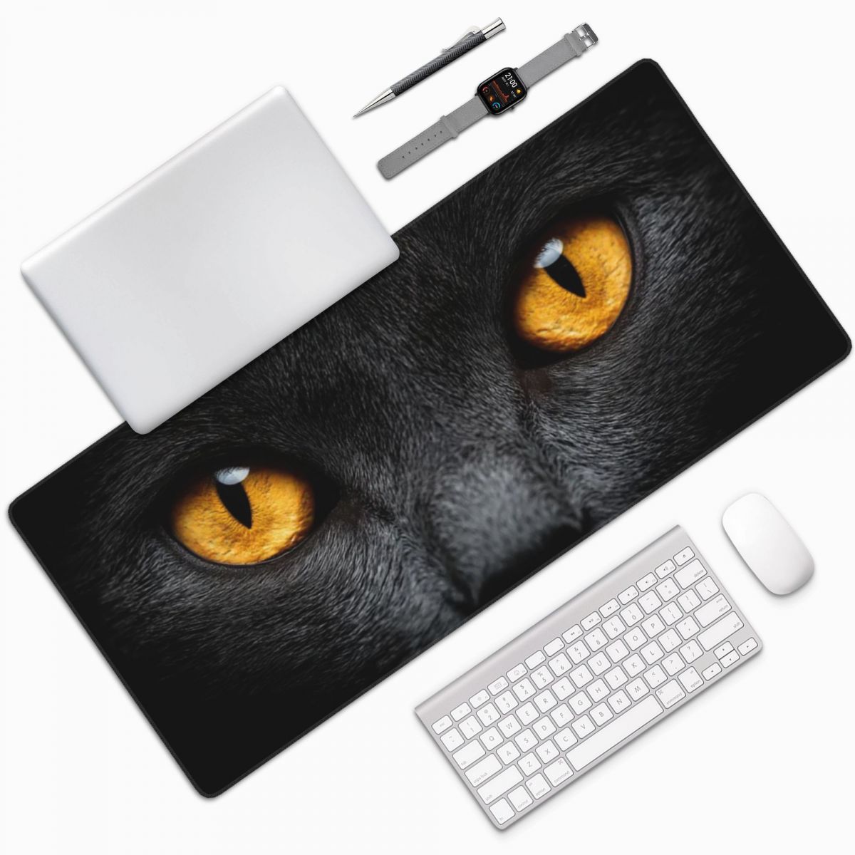 Alfombrilla grande para ratón  - Yellow Laptop Accessories reseña y precio