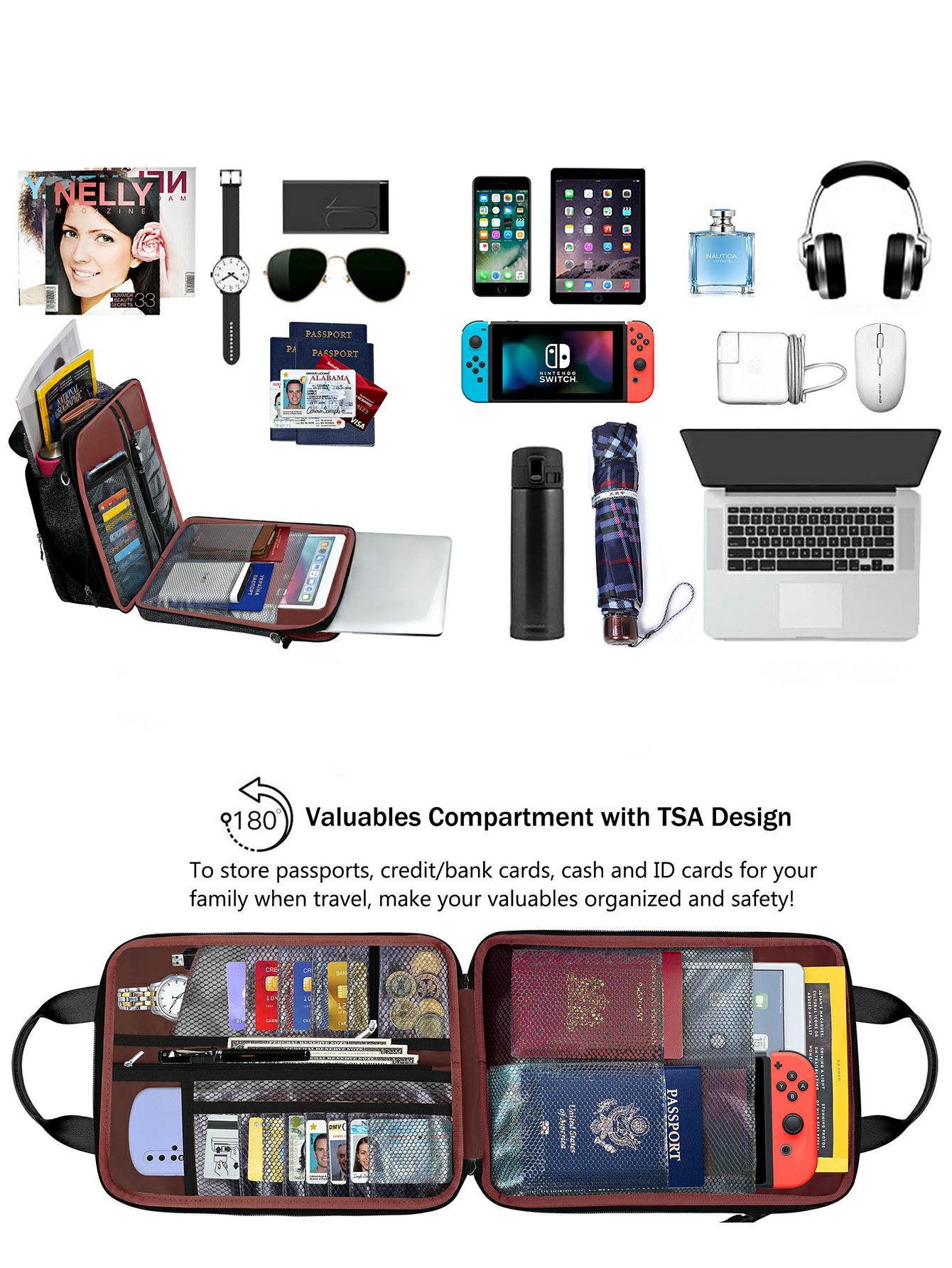 Bolso de hombro para portátil  - Laptop Accessories Organizer Bag reseña y precio