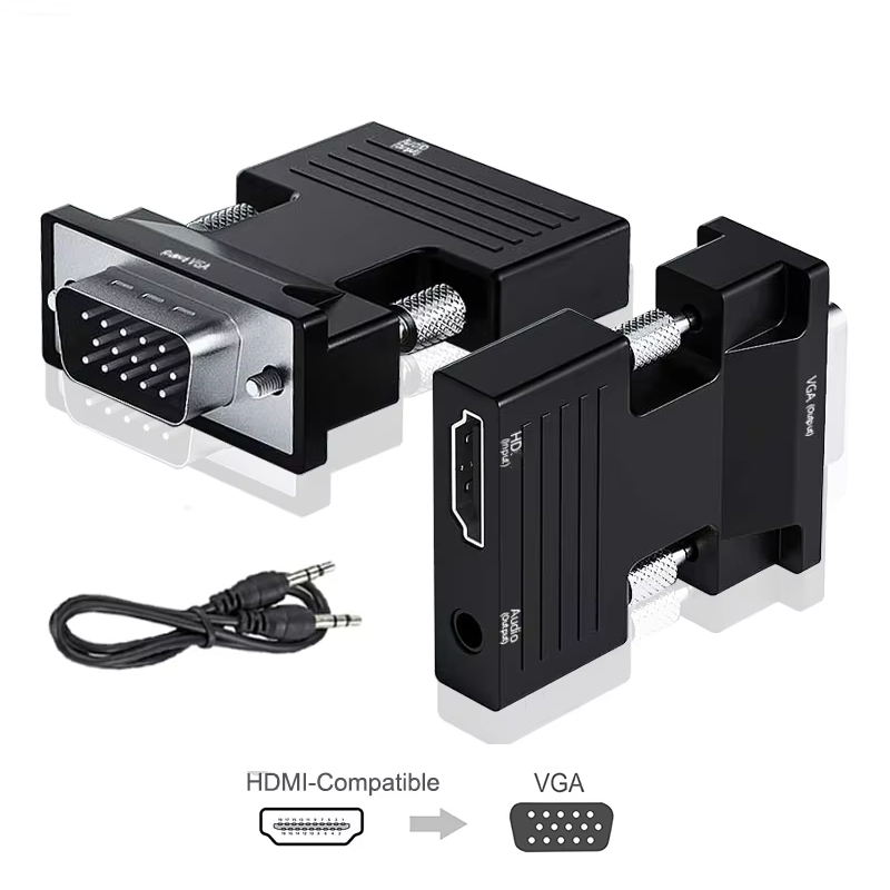 Adaptador HDMI compatible con  - Hdmi Vga Adapter reseña y precio