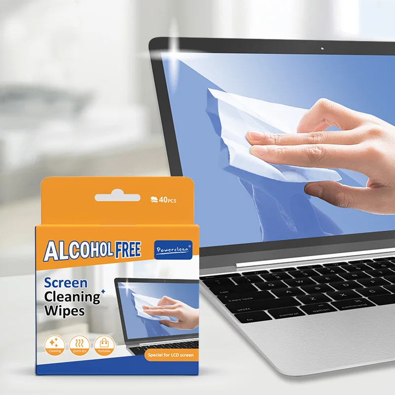 Paquete de 40 toallitas limpia - Screen Cleaning Kit reseña y precio
