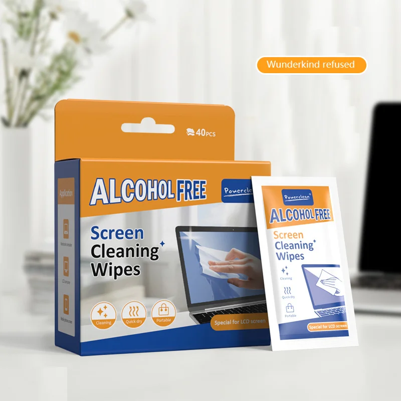 Paquete de 40 toallitas limpia - Screen Cleaning Kit reseña y precio
