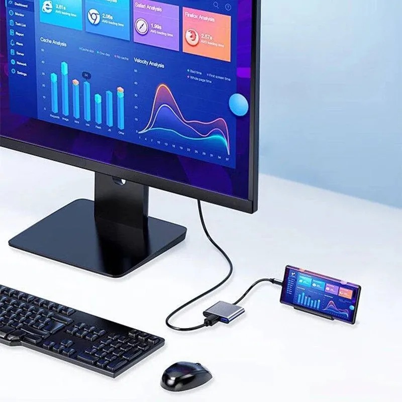 USB C HUB 3 en 1 tipo C 3,0 a  - Usb C Docking Hub reseña y precio