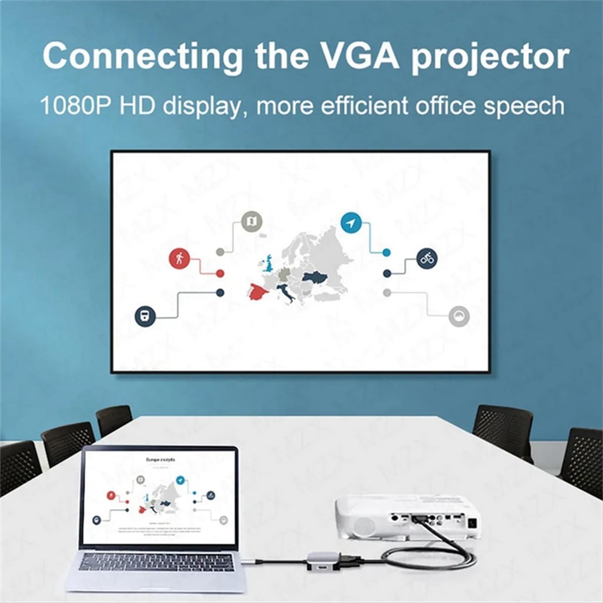 * Estación de acoplamiento USB - Hdmi Vga Adapter reseña y precio