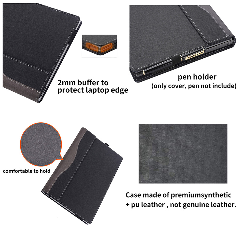 Funda protectora de piel sinté - Laptop Accessories Organizer Bag reseña y precio