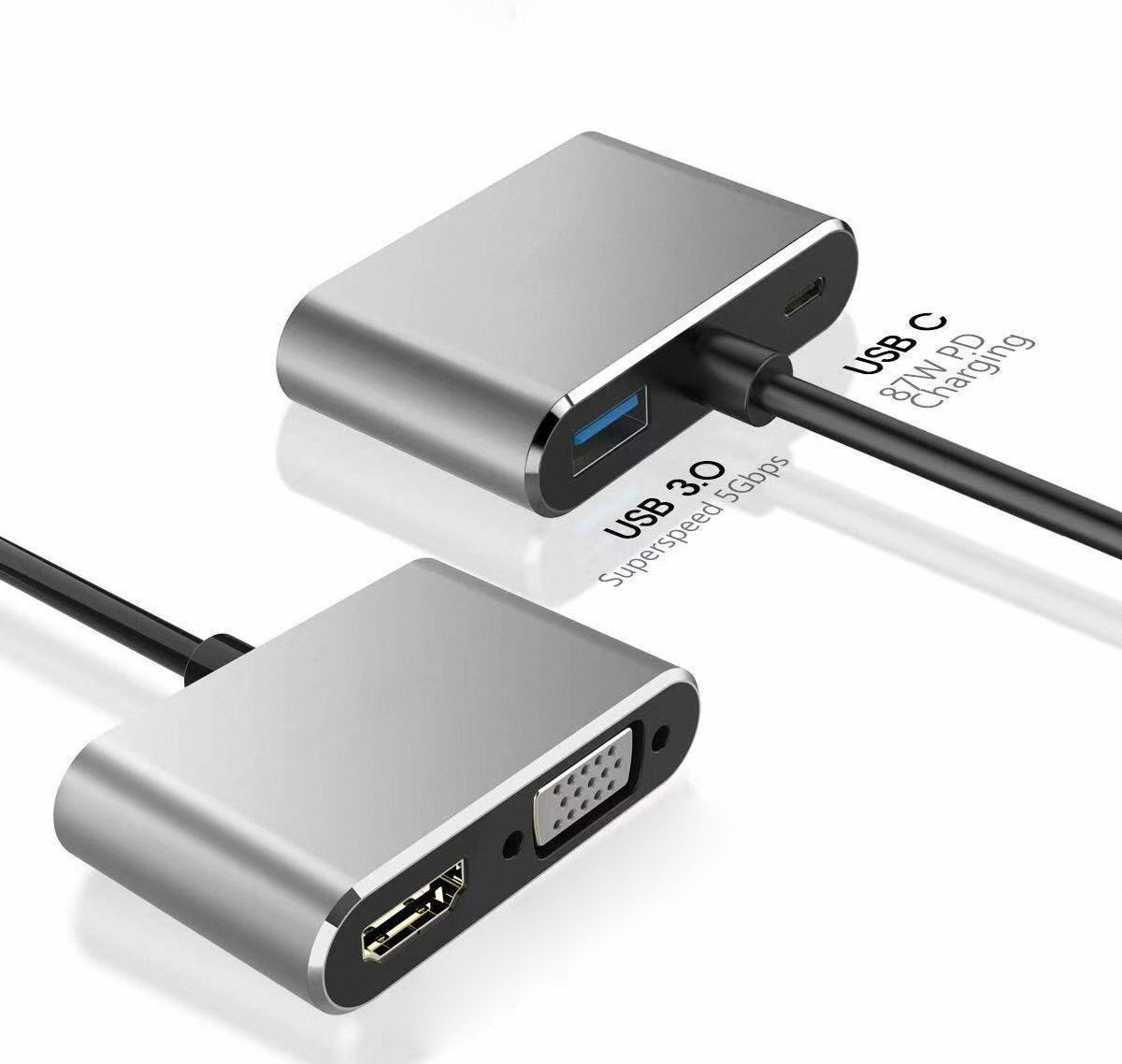 Adaptador de Estación de Acopl - Usb C Docking Hub reseña y precio