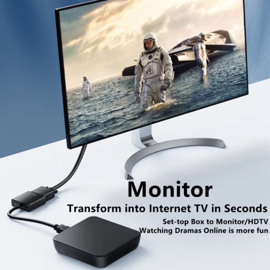 Convertidor adaptador HDMI a V - Hdmi Vga Adapter reseña y precio