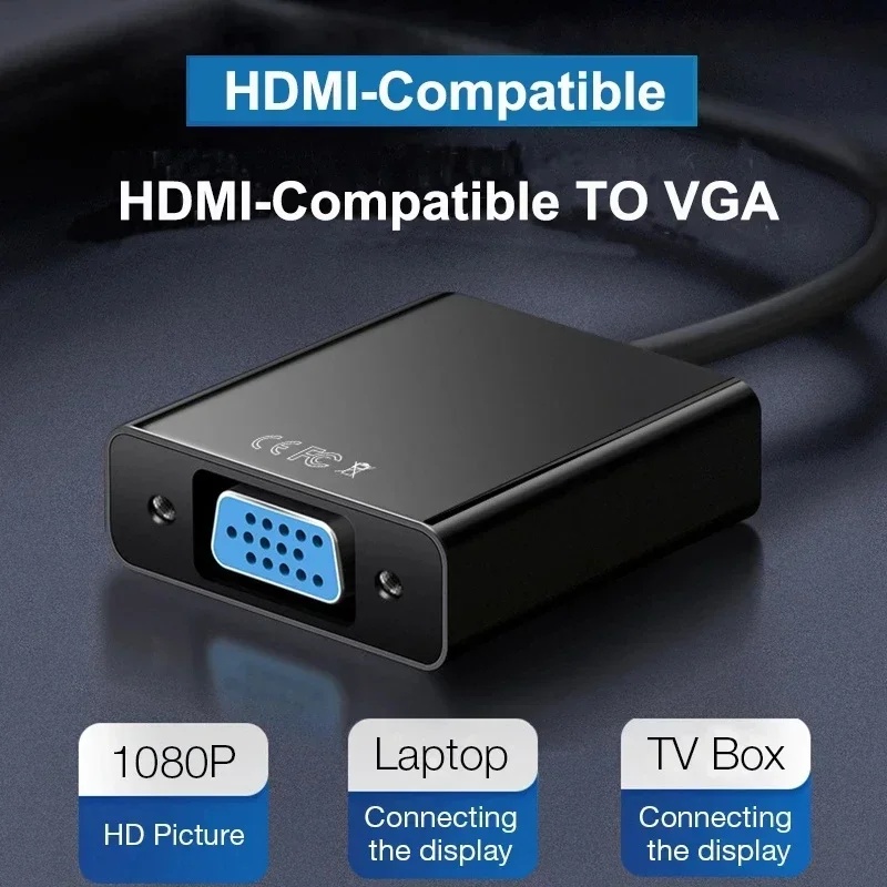 Convertidor de Cable HDMI a VG - Hdmi Vga Adapter reseña y precio