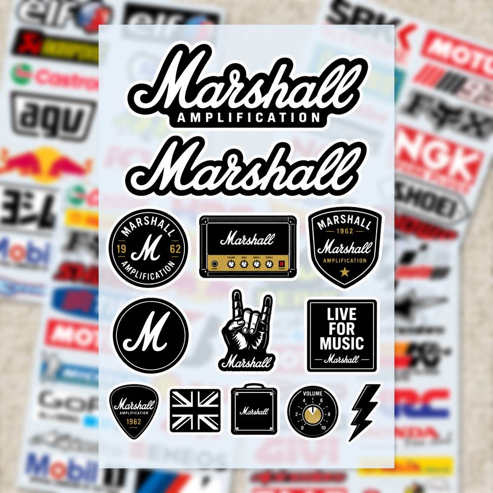 Pegatinas M-arshall para Moto, - Laptop Accessories Ideas reseña y precio