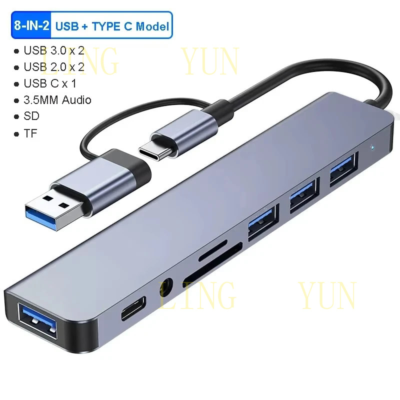 Z Hub USB C de 11 Puertos, Est - Hdmi Vga Adapter reseña y precio