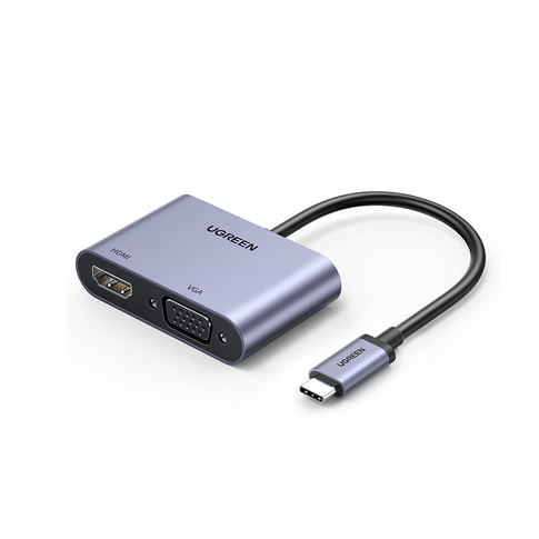 Adaptador UGREEN USB C Hub Tip - Hdmi Vga Adapter reseña y precio