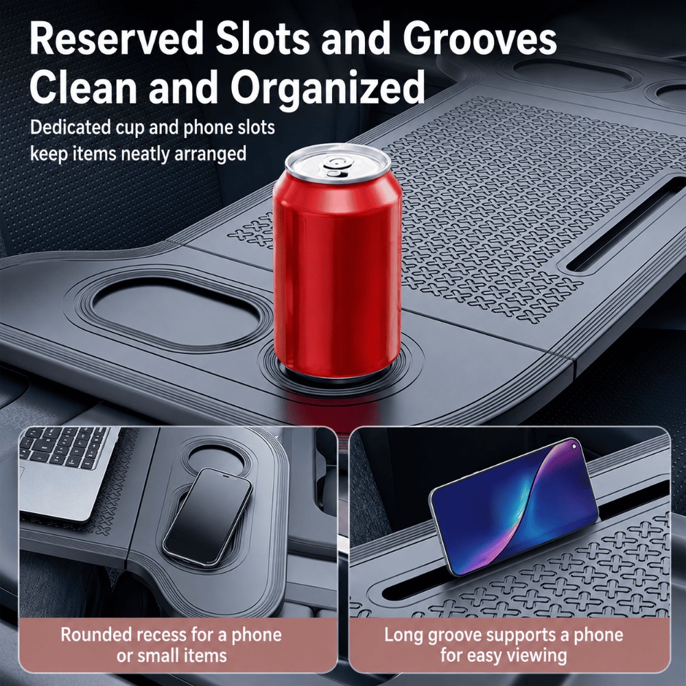 Bandeja para volante para vehí - Laptop Accessories Table reseña y precio